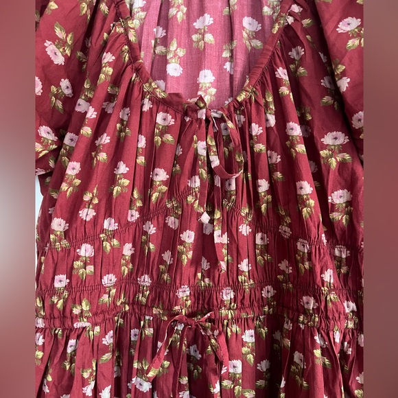 CHRISTY DAWN Brynne dress red floral size Small NWOT - Picture 4 of 5